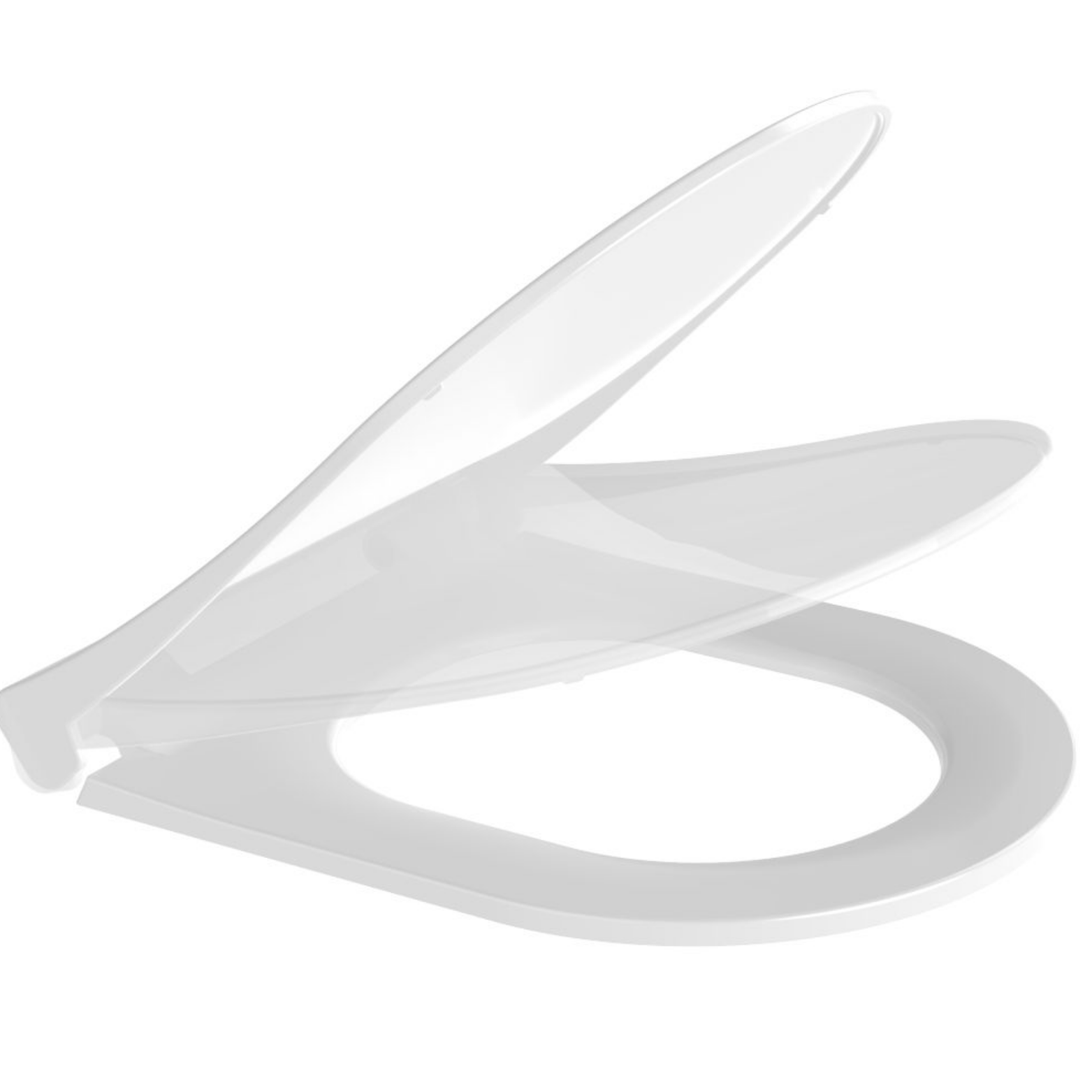 KLOZET KAPAĞI GALA SLIM YAVAŞ KAPANAN BEYAZ 2075